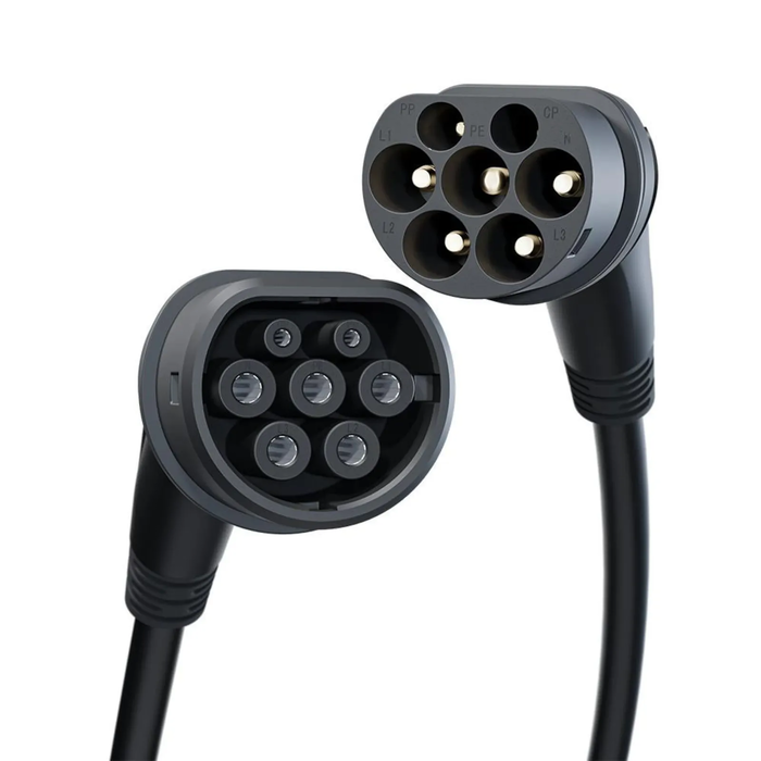 go-eCharger Type 2 Charging Cable Black Edition 22 kW, 7.5 m, Black