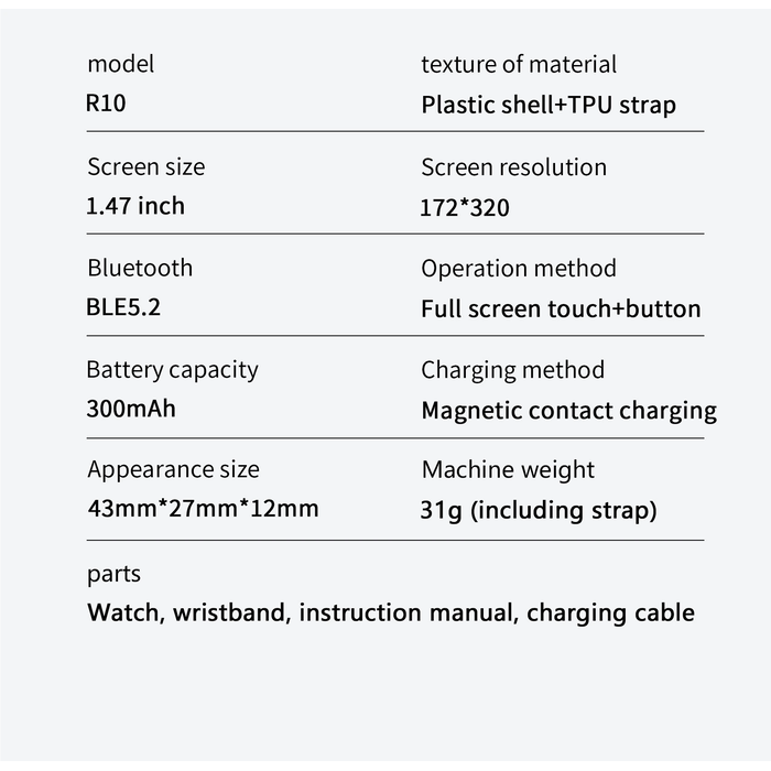 Activity Tracker Blackview Unisex Bt5.2 Ip68 Purple
