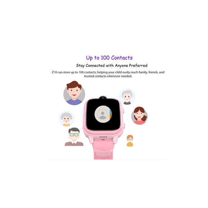 Παιδικό Smartwatch Blackview 4g, Wifi, Gps, Lbs, Sos Function Kidwatch Android 8.1 Pink